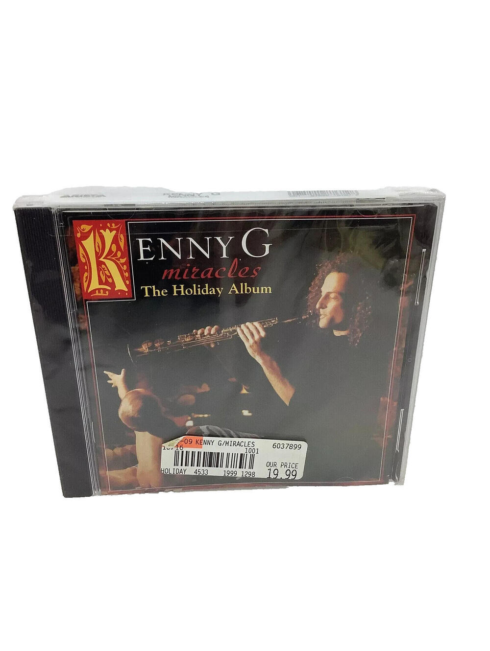 Miracles The Holiday Album by Kenny G CD 1995 Arista Christmas Music New Sealed